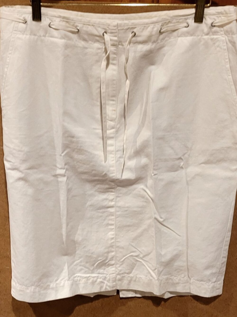 Summer Skirt with Eyelet Belt